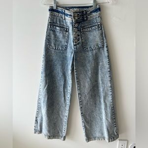 Free people wide leg pants.